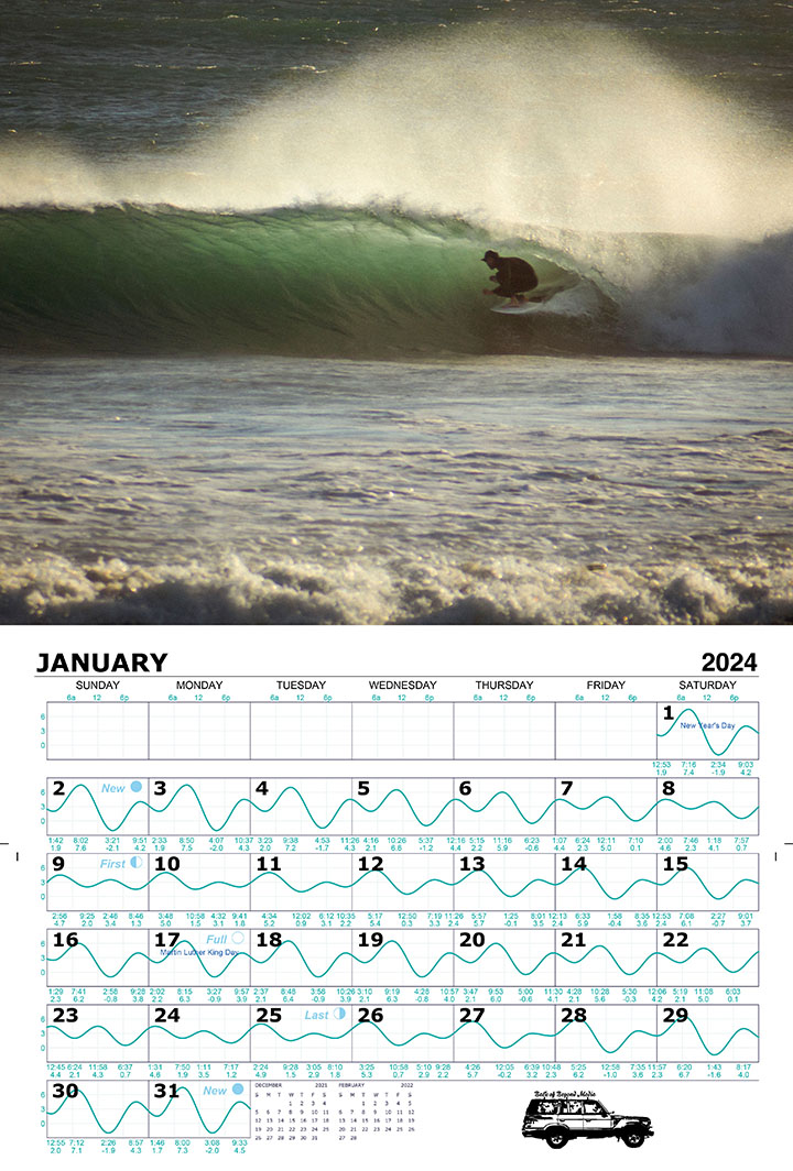 Baja Tide Calendar